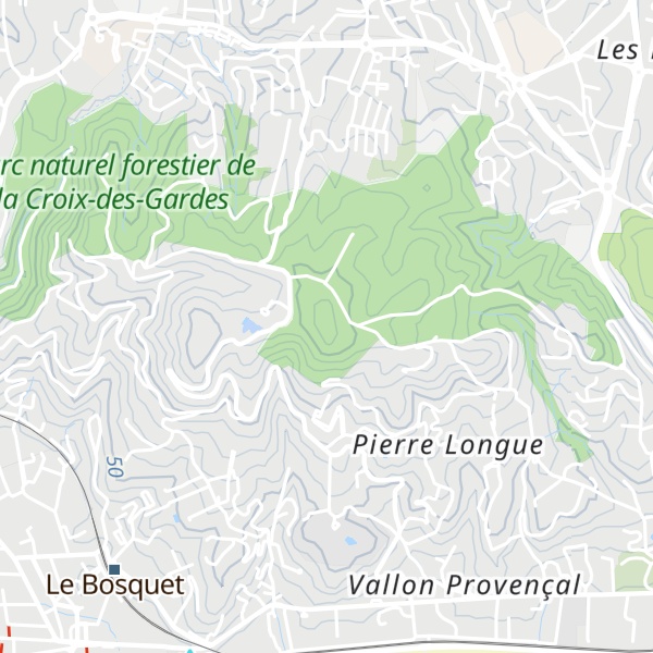 Map of Croix des Gardes