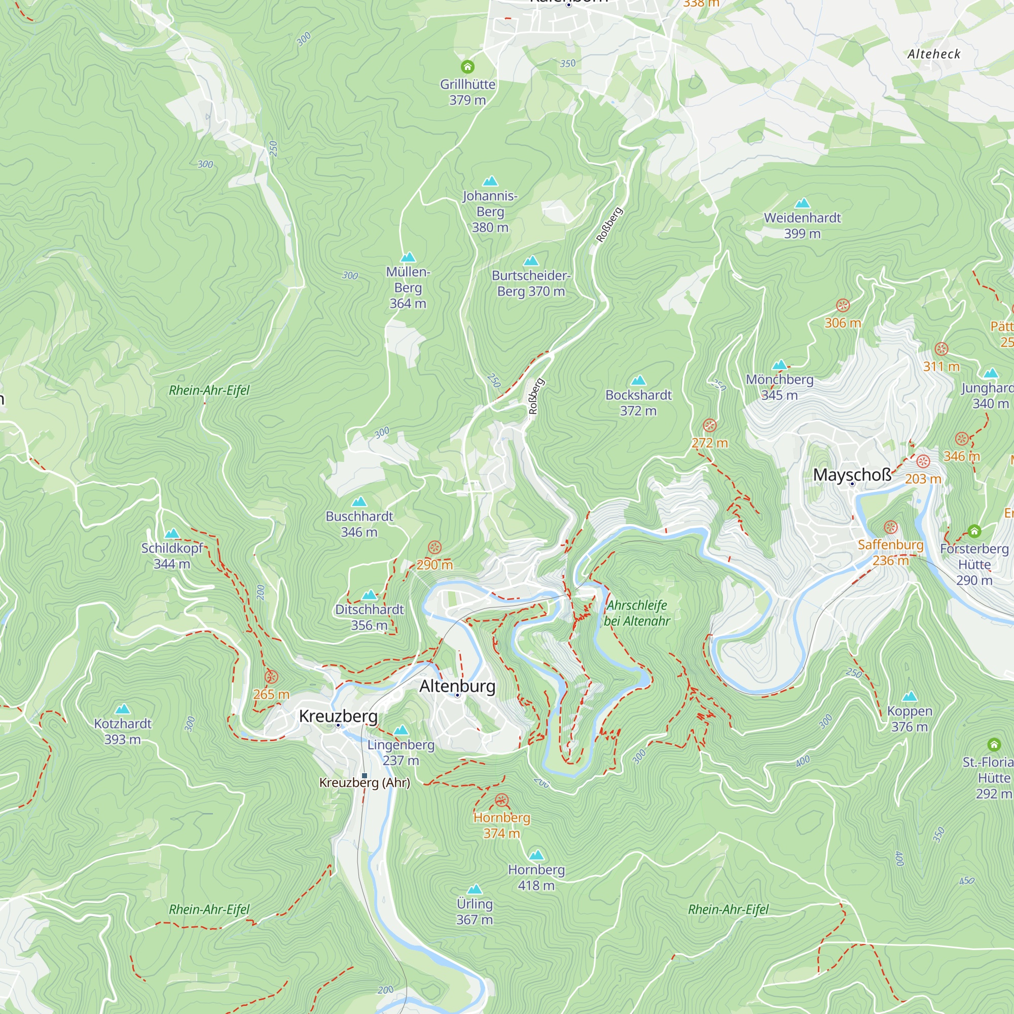 St.-Martin-Hütte map