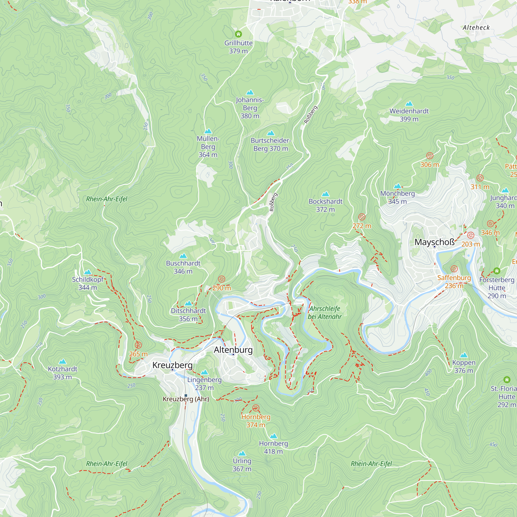 St.-Martin-Hütte map