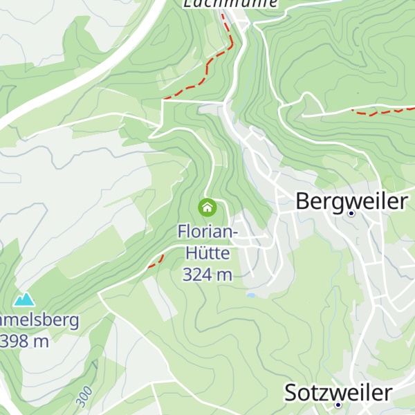Map of Florian-Hütte