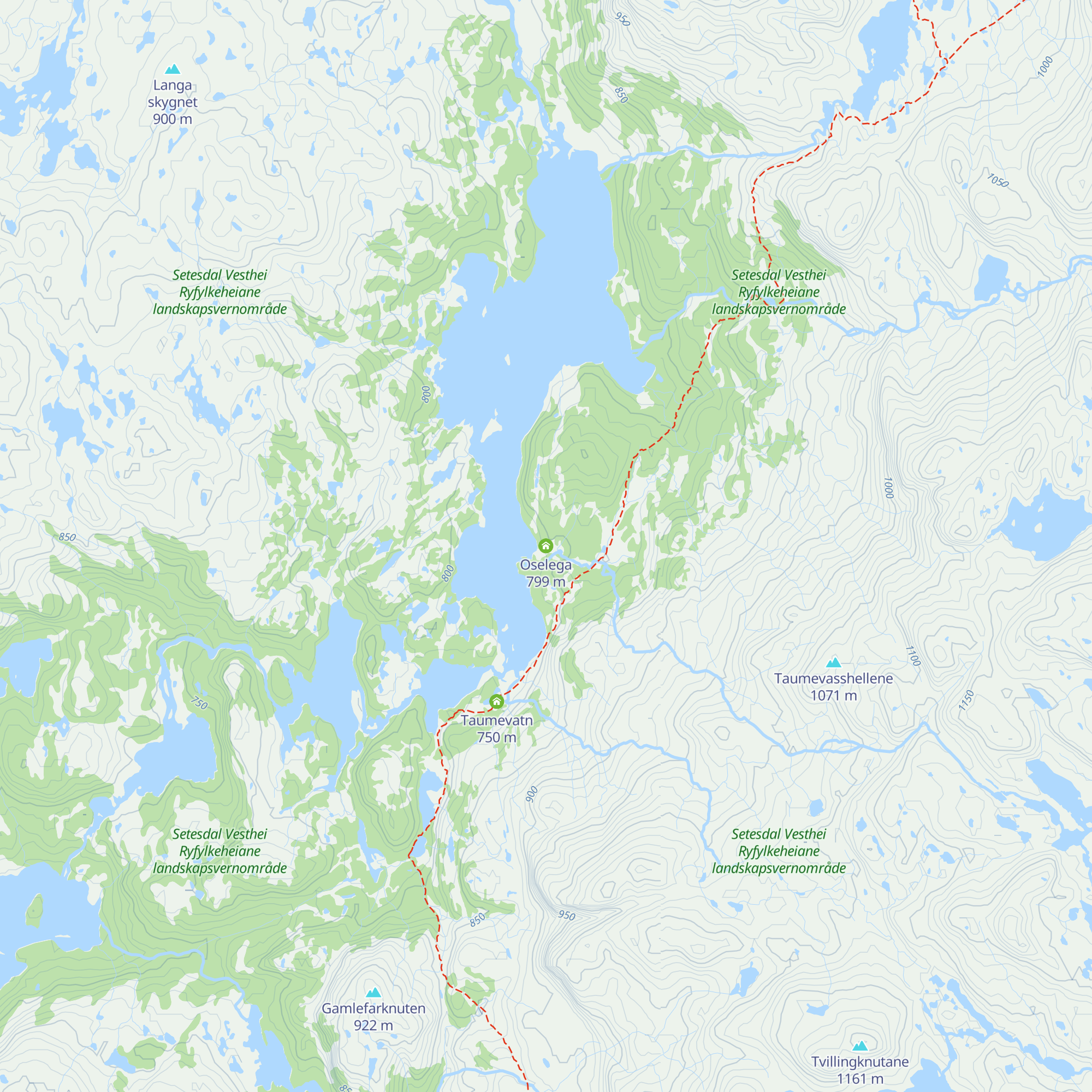 Oselega map