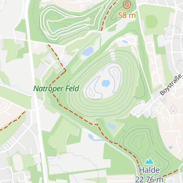 Map of Mottbruchhalde