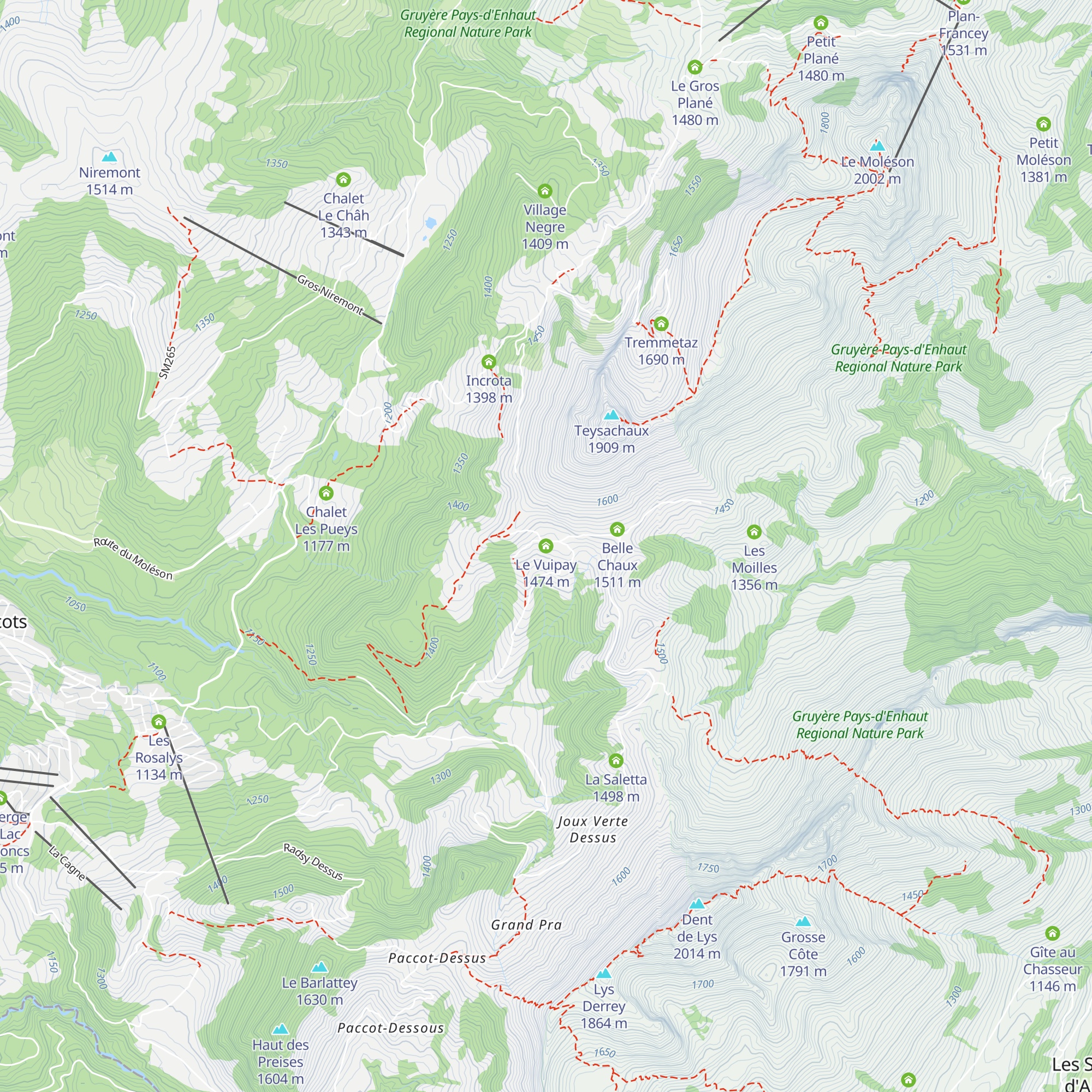Le Vuipay map