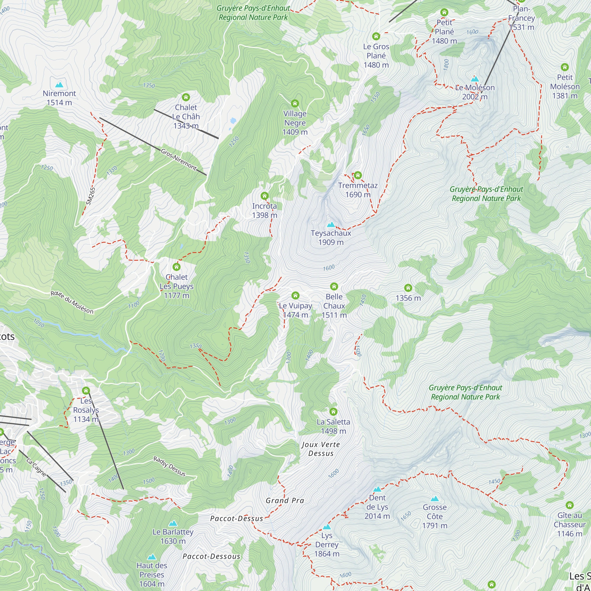 Le Vuipay map