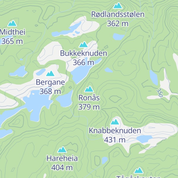 Map of Ronås