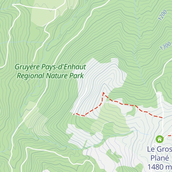 Map of La Cuvigne-Dessous