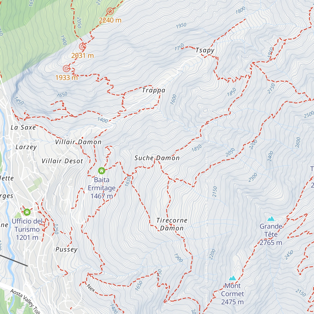 Posto Tappa Alessio Allegri map