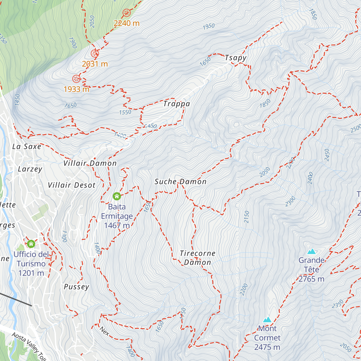 Posto Tappa Alessio Allegri map