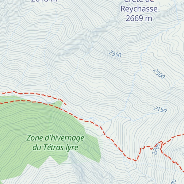 Map of Cabane Pastorale des Beysses