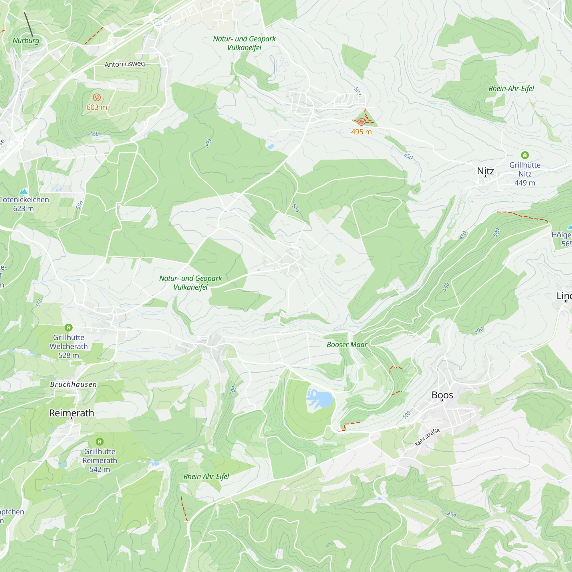 Grillhütte Kirsbach map