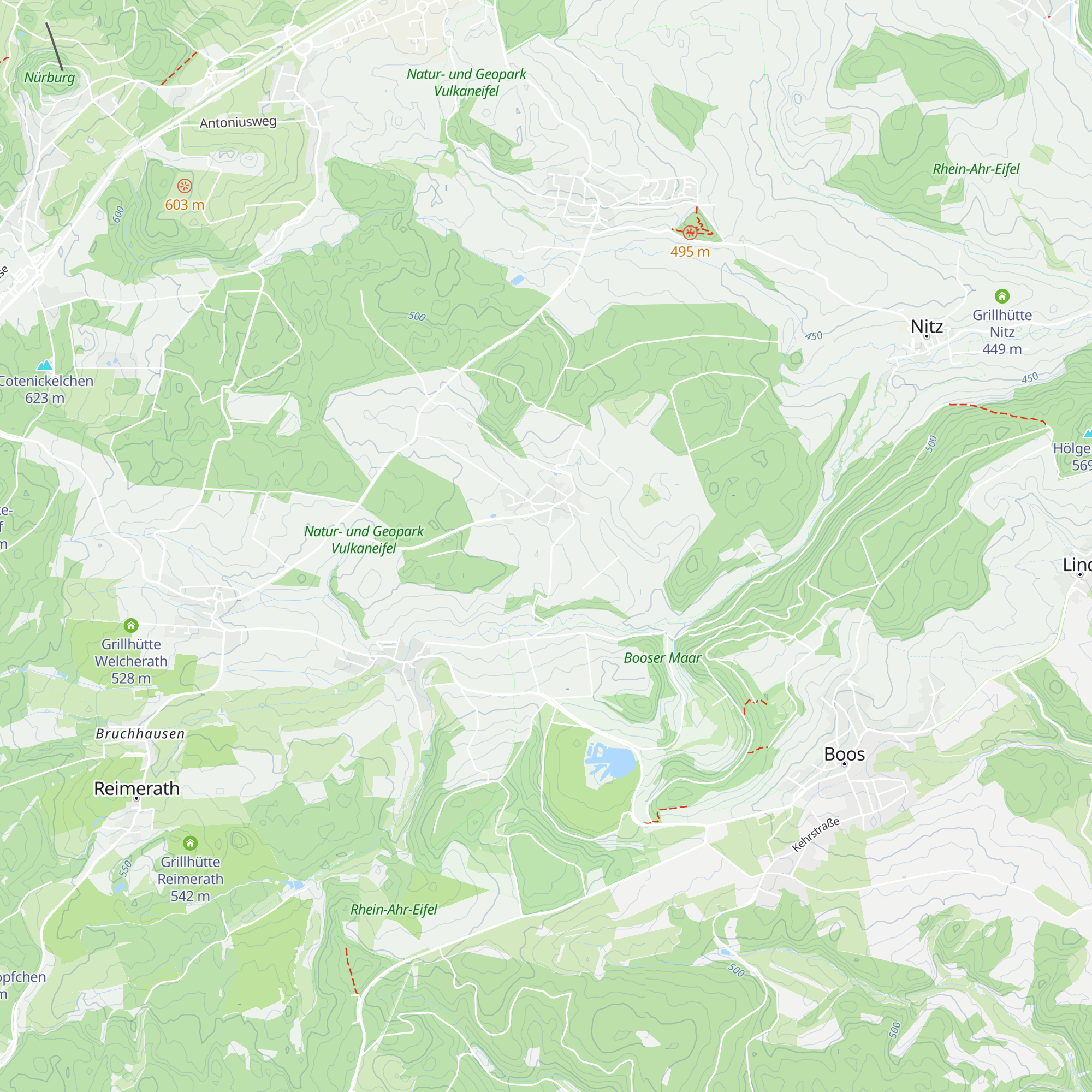 Grillhütte Kirsbach map