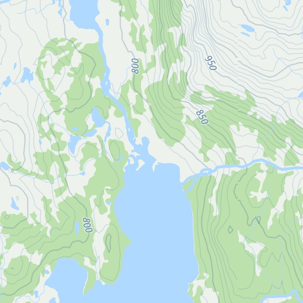 Map of Taumevassletta
