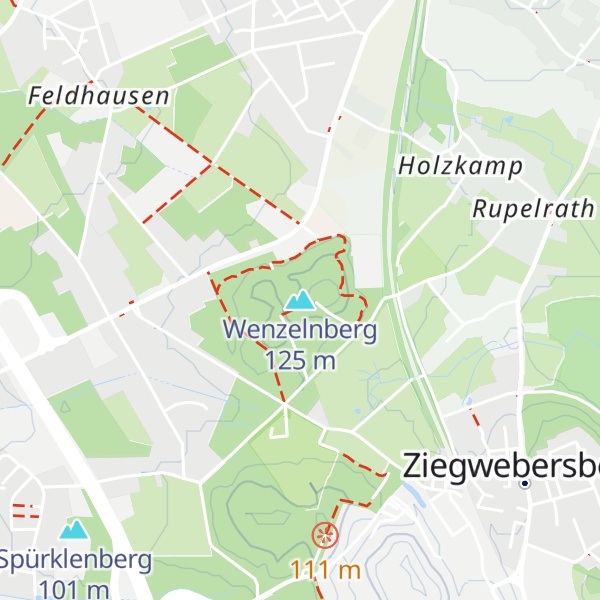 Map of Wenzelnberg