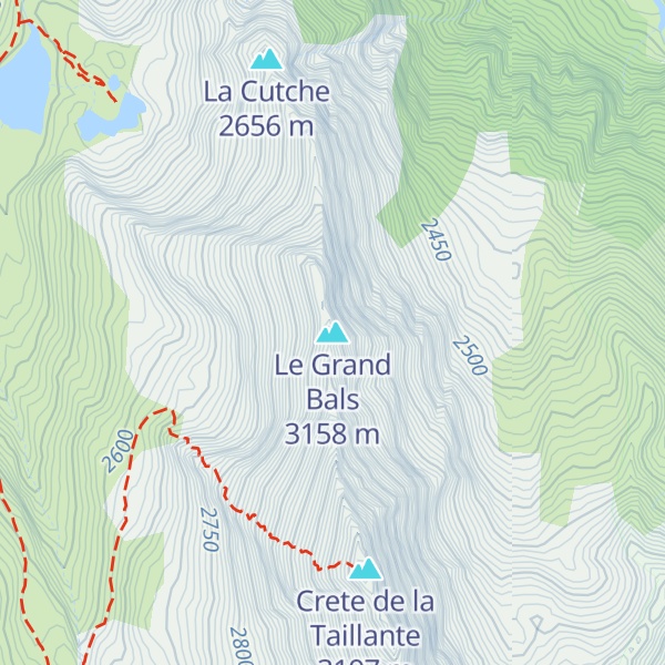 Map of Le Grand Bals