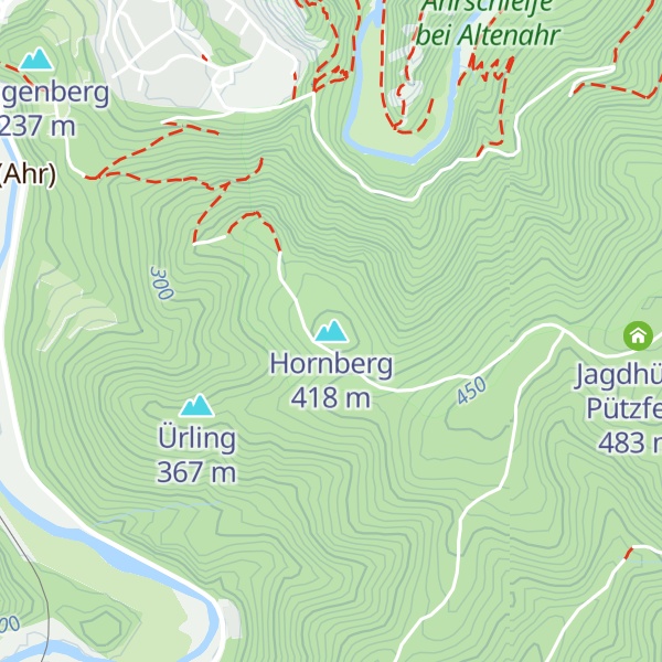 Map of Hornberg