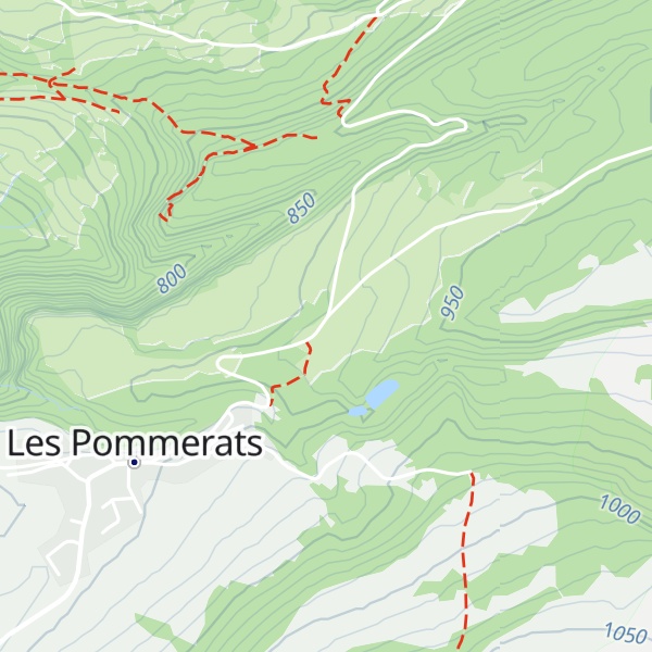Map of Cabane du Pontat