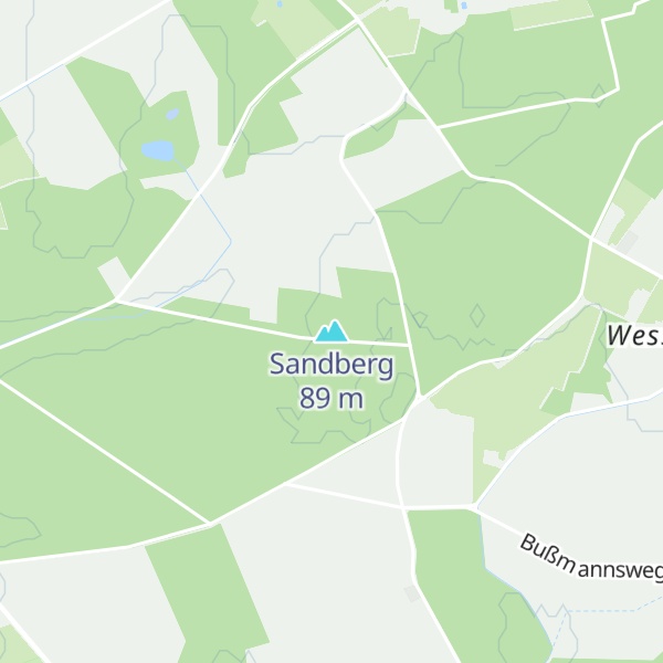 Map of Sandberg