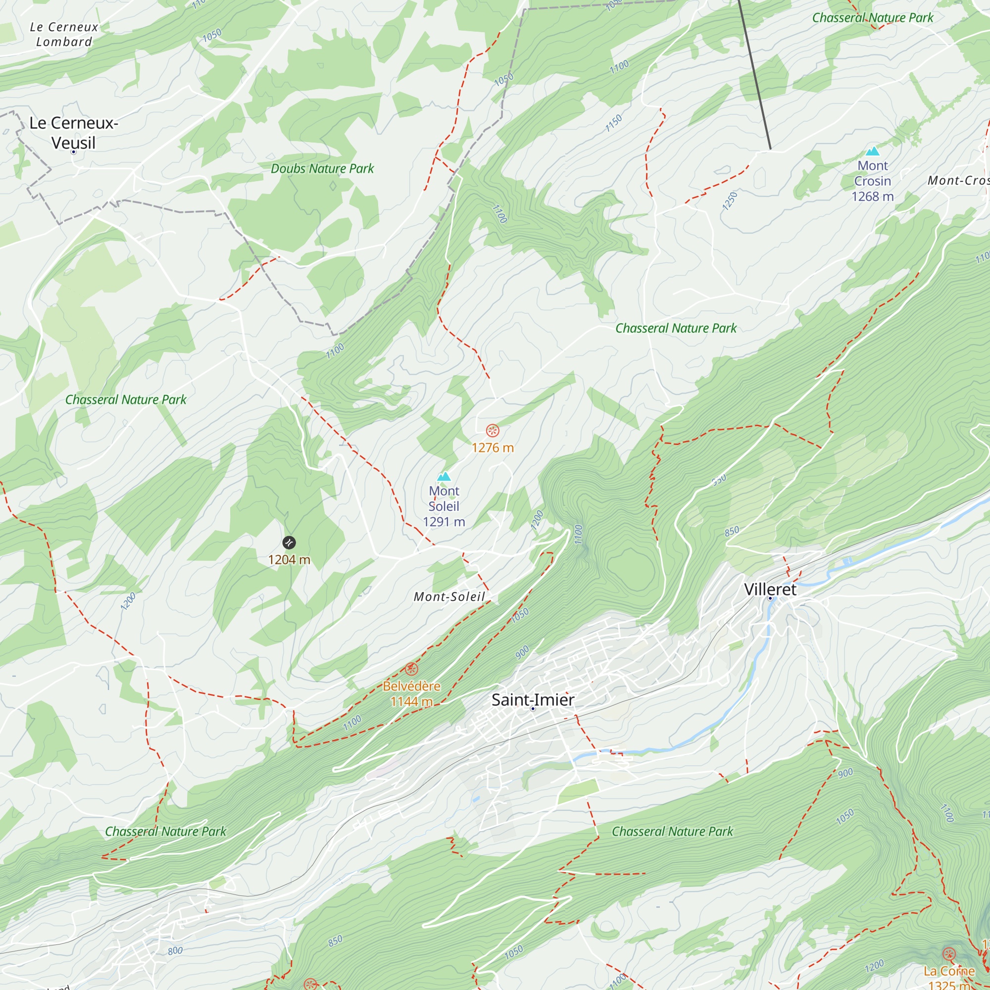 La Jonquille map