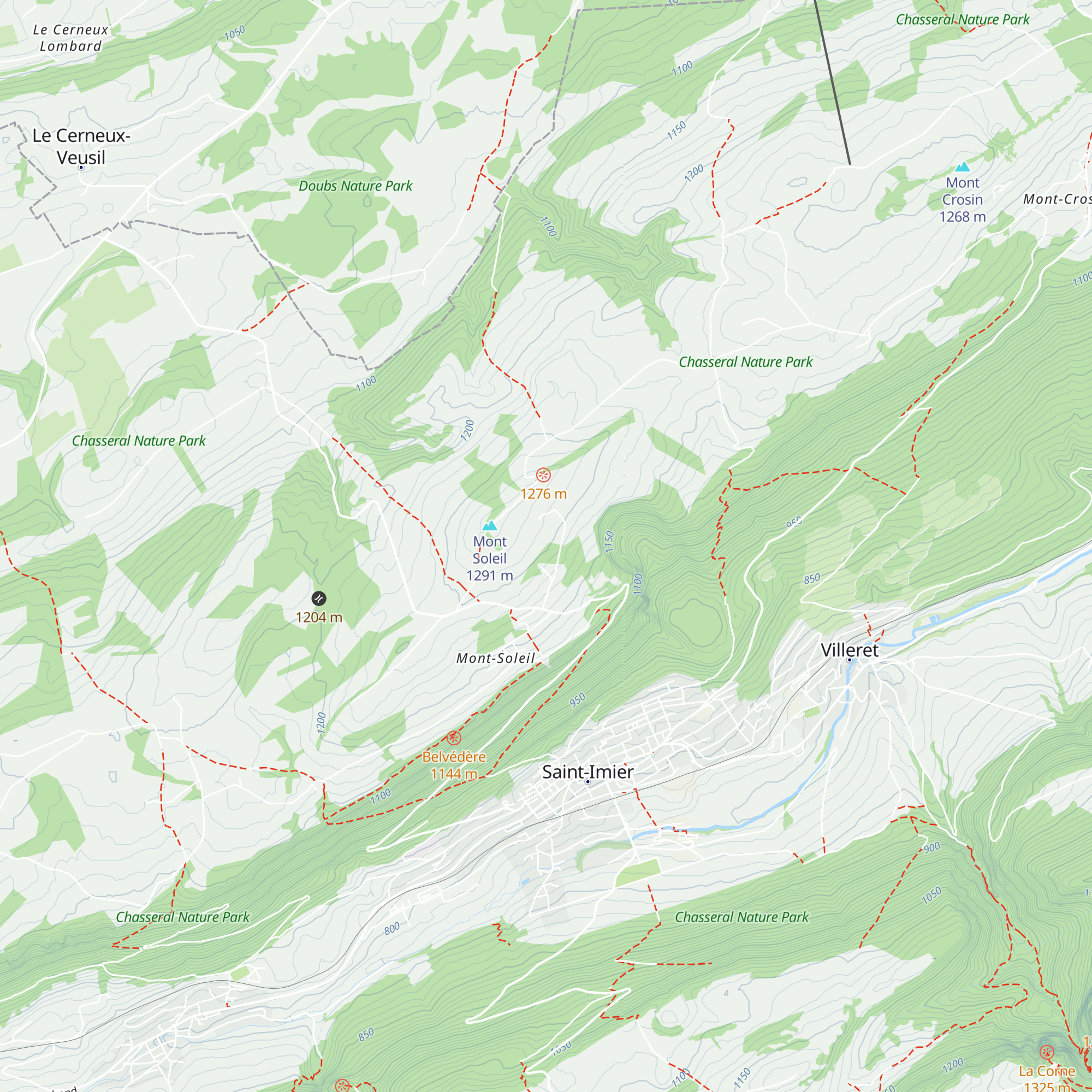 La Jonquille map