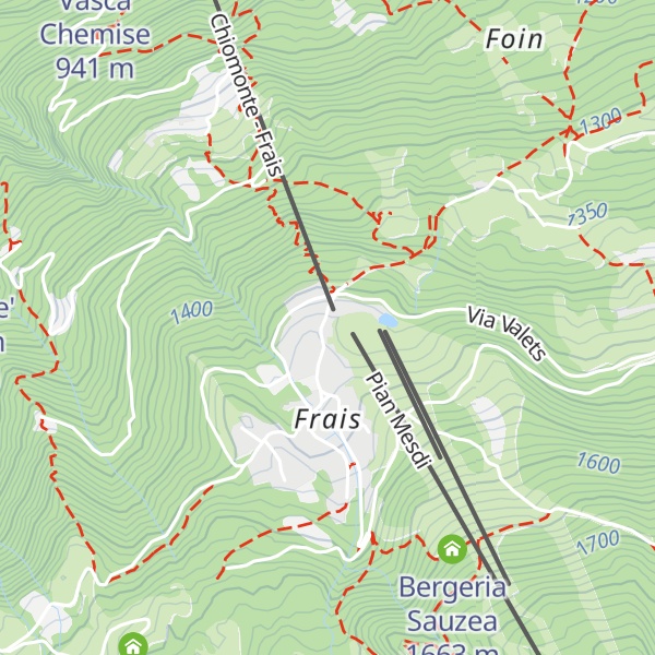 Map of Locanda Assietta