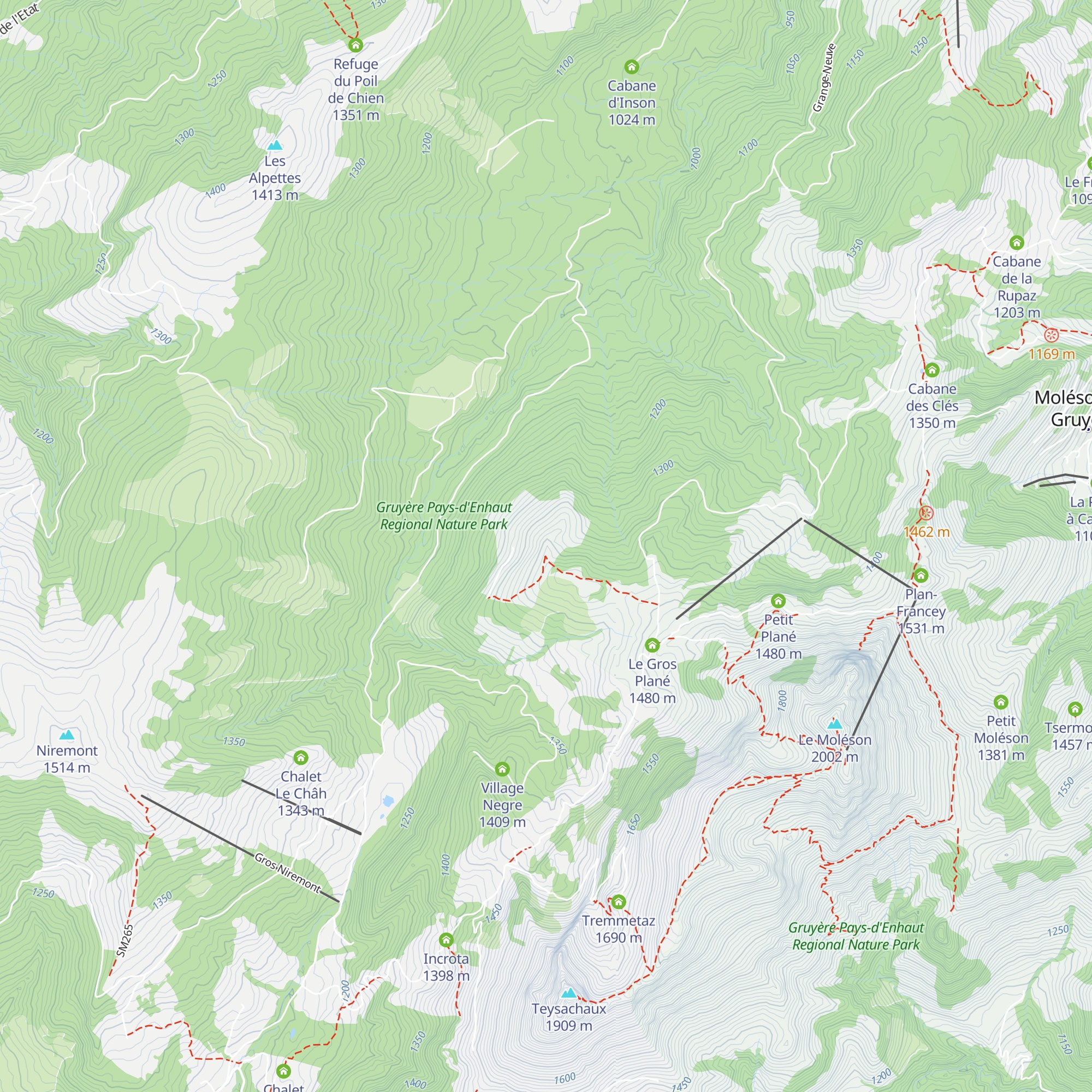 La Cuvigne-Dessus map