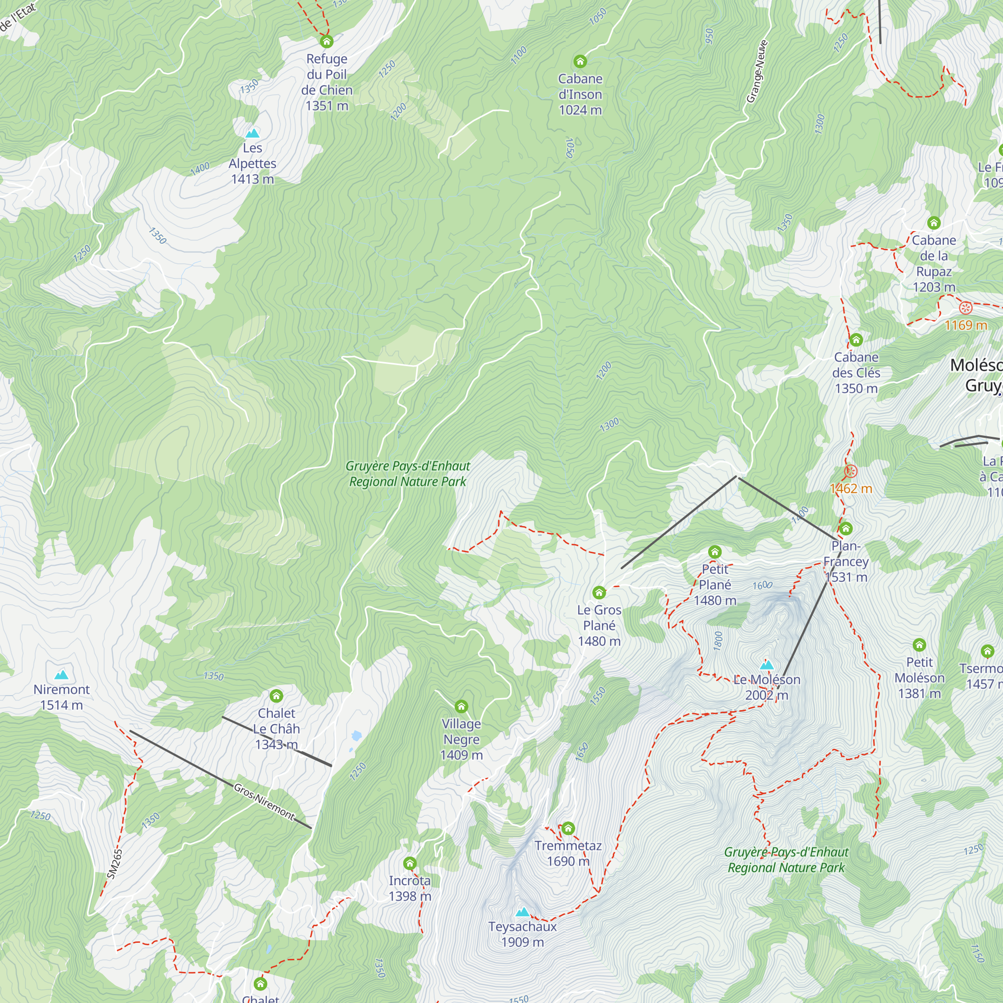 La Cuvigne-Dessus map