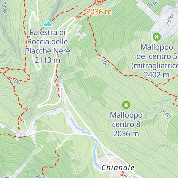 Map of Grangie del Pategun