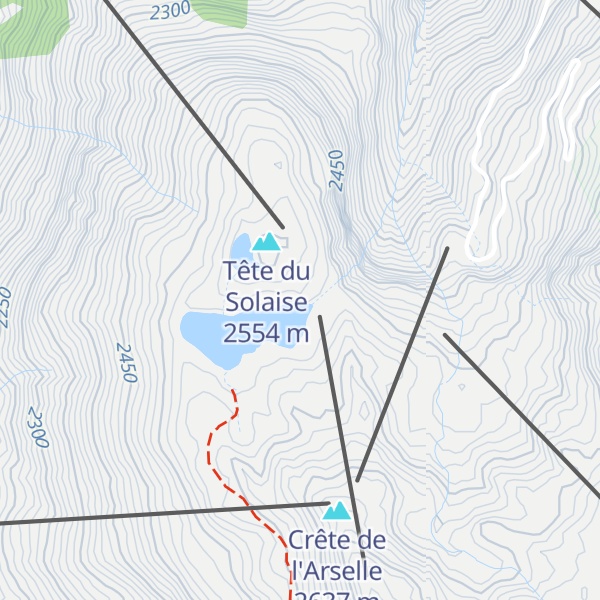 Map of L'Ouillette