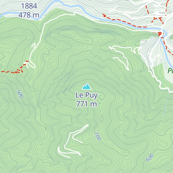 Map of Le Puy