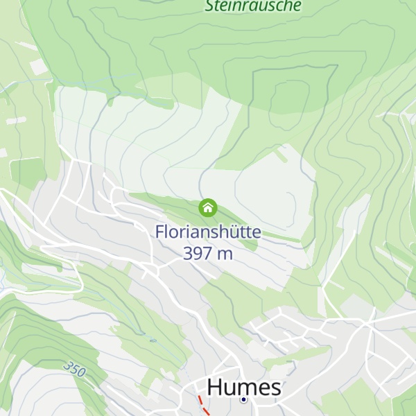 Map of Florianshütte