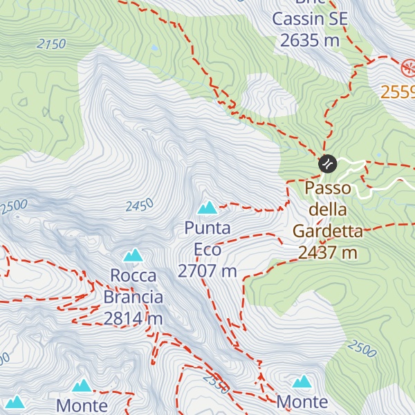 Map of Punta Eco