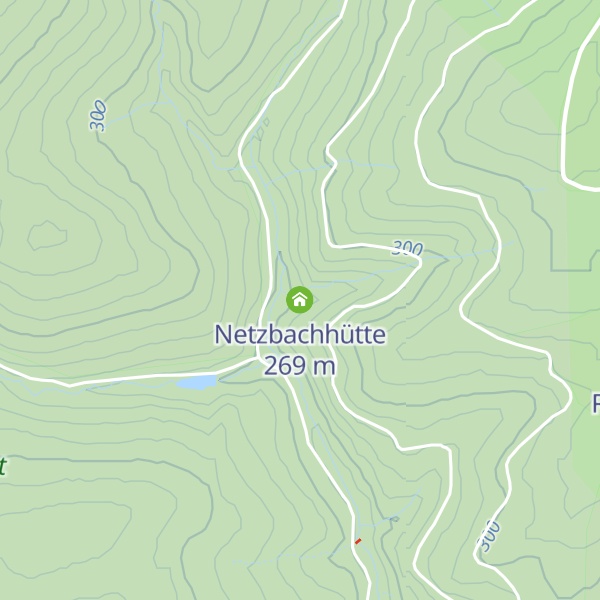 Map of Netzbachhütte