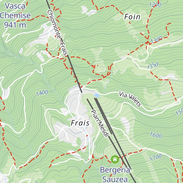 Map of Primo Sole