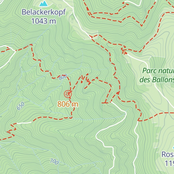 Map of Duerenfels