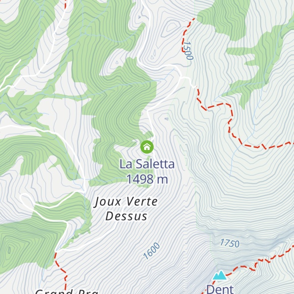 Map of La Saletta