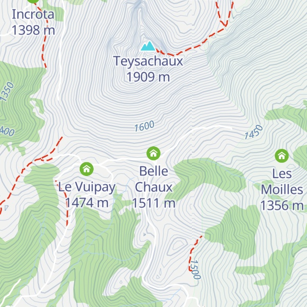Map of Belle Chaux