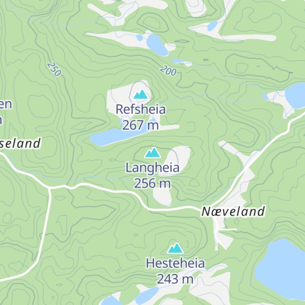 Map of Langheia