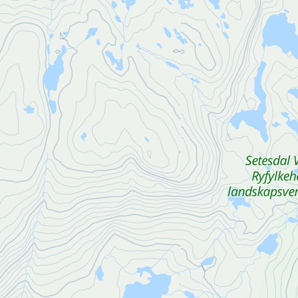 Map of Storevassnuten