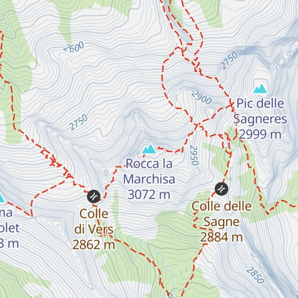 Map of Rocca la Marchisa
