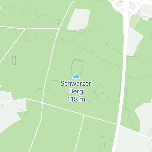 Map of Schwarzer Berg