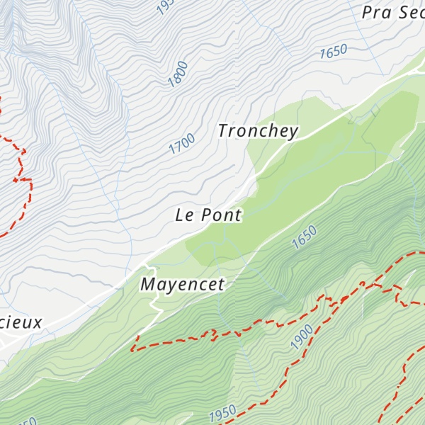 Map of Bar La Retze