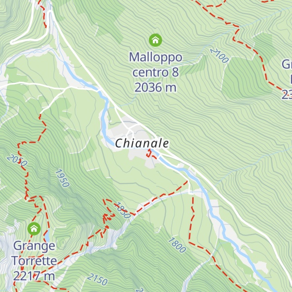 Map of Posto Tappa GTA Laghi Blu