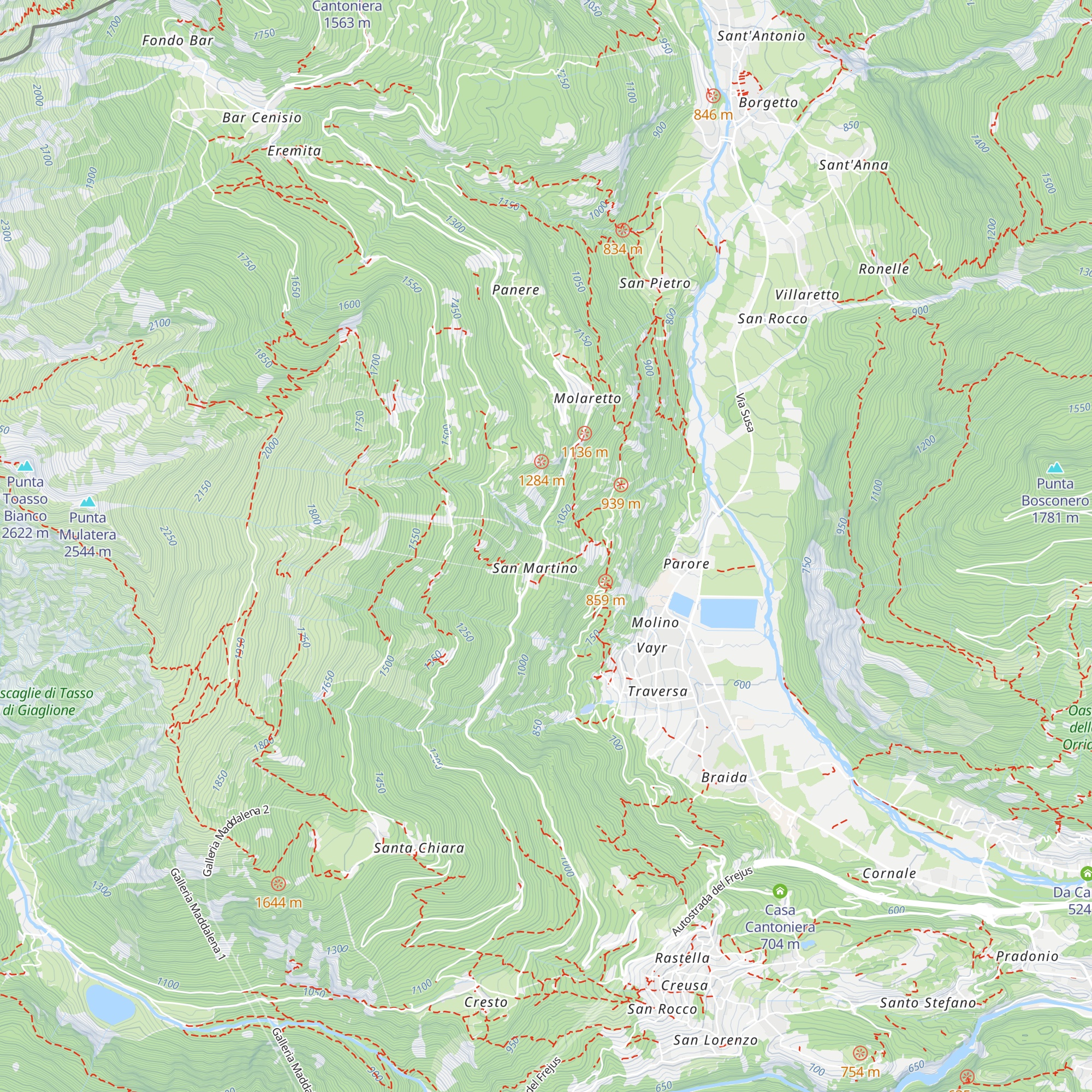 Casa Cantoniera map