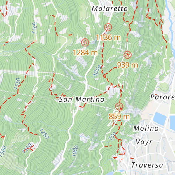 Map of Casa Cantoniera