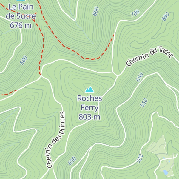 Map of Roches Ferry