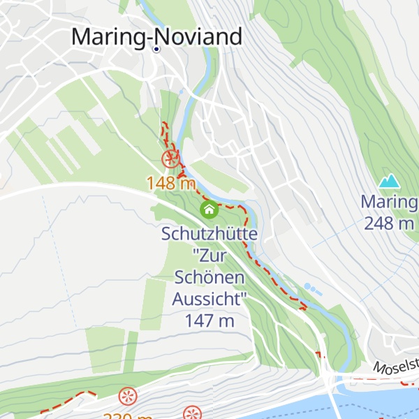 Map of Schutzhütte "Zur Schönen Aussicht"