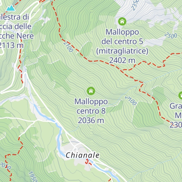 Map of Malloppo centro 8