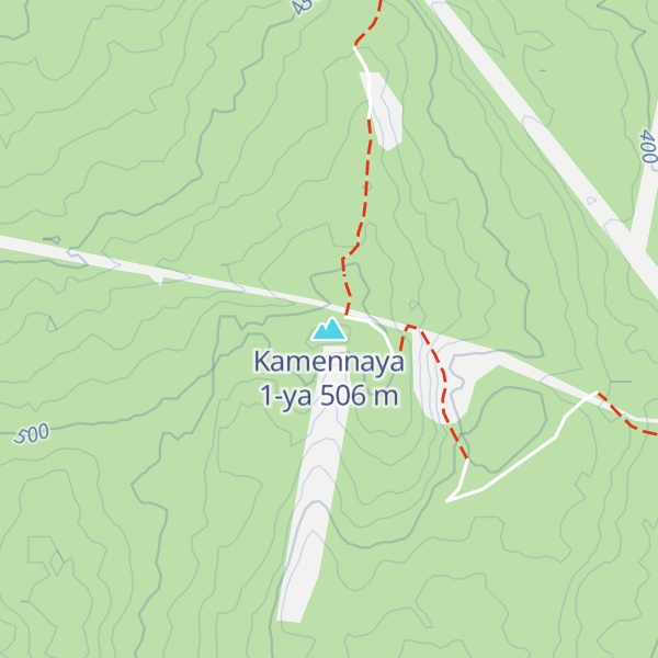 Map of Kamennaya 1-ya