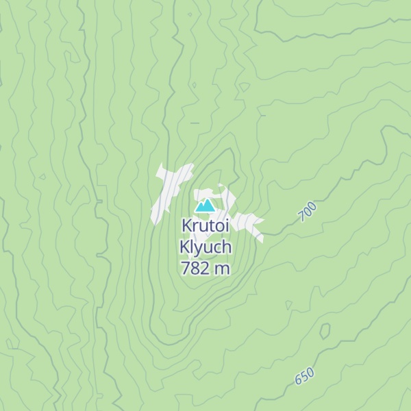 Map of Krutoi Klyuch