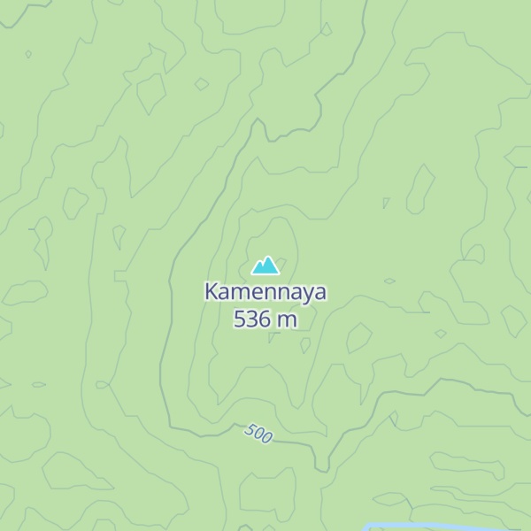 Map of Kamennaya